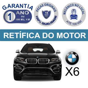 Retífica de motor BMW X6 com garantia pacote econômico Rw motores